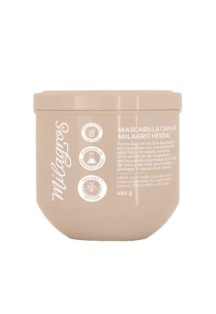 Mascarilla milagro herbal