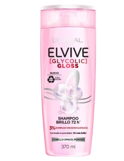 shampoo elvive glycolic gloss 370ml